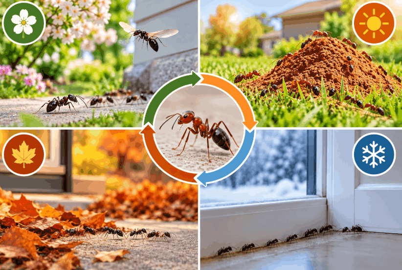 ants situation throughout the year in greensboro